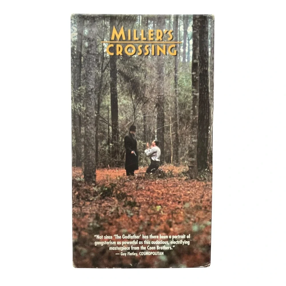 Miller's Crossing VHS (1991) Coen Brothers Gangster Film Gabriel Byrne